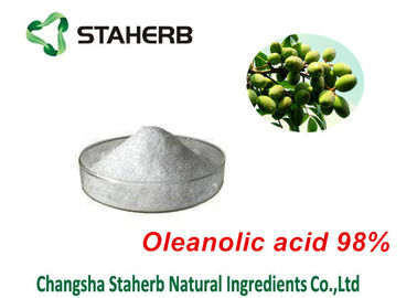 Κίνα Βοτανική σκόνη αποσπασμάτων φύλλων Europaea Olea, οργανικά εκχυλίσματα Oleanolic όξινο 98% φυτού προμηθευτής